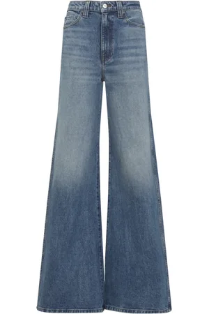 Khaite Jeans, Dames, Blauw, W27, Katoen, Blauwe Jeans voor Vrouwen Stijlvol Comfort