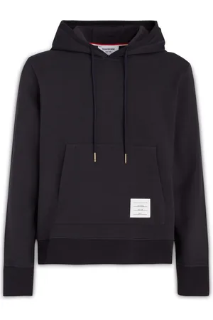 Thom Browne Sweatshirts & Hoodies, Heren, Blauw, M, Katoen, Hoodie