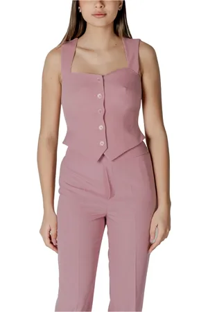 Liu Jo Jassen, Dames, Roze, XS, Polyester, Complete Vest