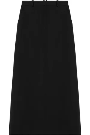 The Row Rokken, Dames, Zwart, M, Trendy Midi Rok