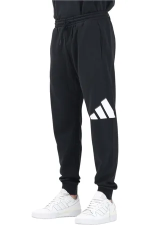adidas Broeken, Heren, Zwart, L, Katoen, Zwarte Sportieve Essentials Big Logo Broek