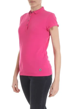 Colmar Tops, Dames, Roze, L, Katoen, Polo Piqué Katoen Monday