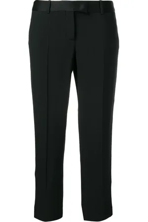 ERMANNO SCERVINO Broeken, Dames, Zwart, S, Cropped Broek