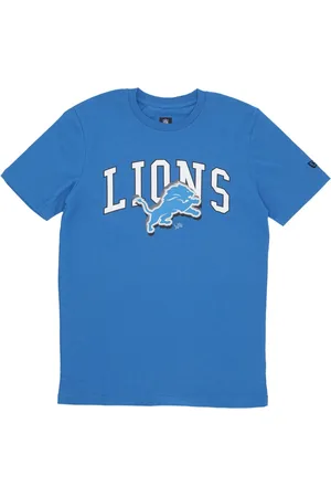 New Era Tops, Heren, Blauw, S, Katoen, Detroit Lions NFL Draft Tee