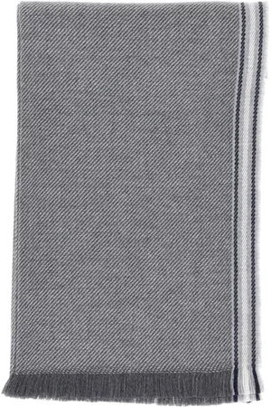 FAY Accessoires, Heren, Grijs, ONE Size, Winter Sjaal