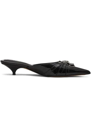 Marc Jacobs Schoenen, Dames, Zwart, 38 EU, Leer, The Emma Kitten Heel