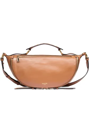 LANCEL Tassen, Dames, Bruin, ONE Size, Crossbody tas in kameel