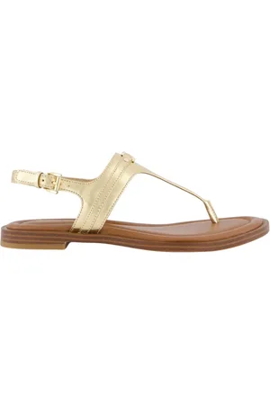 Michael Kors Schoenen, Dames, Geel, 41 EU, Stijlvolle Teenslipper voor Dames