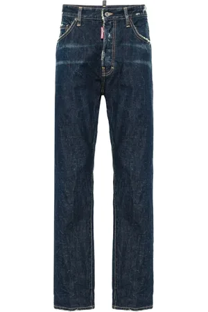 Dsquared2 Jeans, Heren, Blauw, S, Denim, Stijlvolle Denim Jeans
