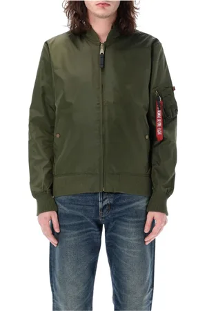 Alpha Industries Jassen, Heren, Groen, L, Nylon, Outdoor