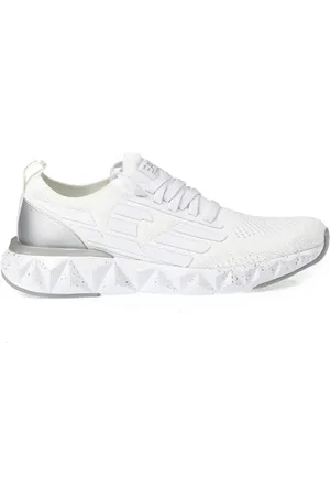 EA7 Schoenen, Heren, Wit, 39 EU, Polyester, Ultimate 2.0 Sneakers