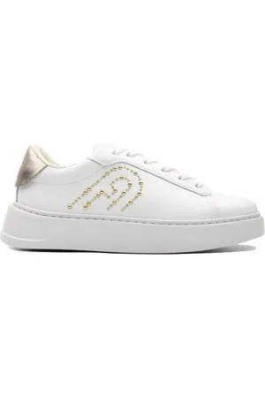 Furla Schoenen, Dames, Wit, 40 EU, Leer, Low-Top Sneakers