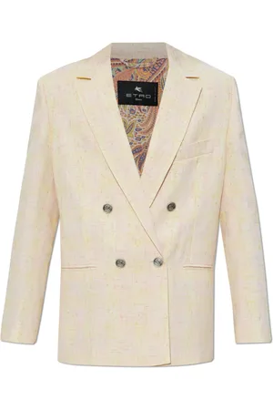 Etro Jassen, Dames, , S, Katoen, Oversized Blazer