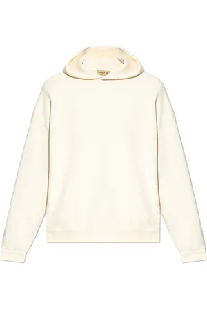 FEAR OF GOD Sweatshirts & Hoodies, Heren, , M, Katoen, Crèmekleurige Thunderbird Sweater