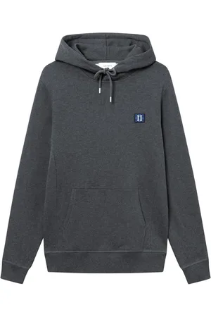 Les Deux Sweatshirts & Hoodies, Heren, Grijs, S, Katoen, Piece 2.0 Hoodie