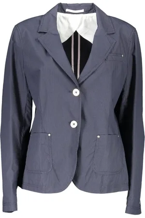 GANT Jassen, Dames, Blauw, L, Klassiek blauw damesjasje