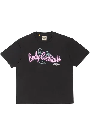 GALLERY DEPT. Tops, Heren, Zwart, M, Katoen, Graphic Body Cocktails Tee