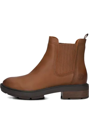 Timberland Schoenen, Dames, Bruin, 39 1/2 EU, Leer, Brimfield Mid Chelsea Boots