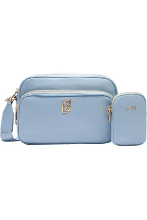 Liu Jo Tassen, Dames, Blauw, ONE Size, Leer, Kunstleren Crossbody Tas