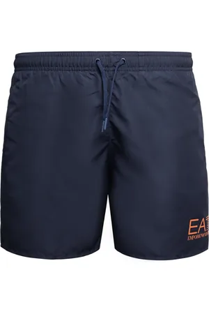 EA7 Badkleding, Heren, Blauw, L, Polyester, Swim Shorts