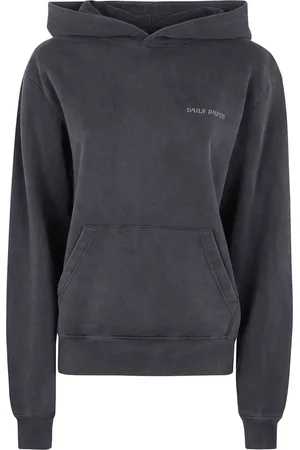 Daily paper Sweatshirts & Hoodies, Dames, Zwart, M, Katoen, Senses Hoodie