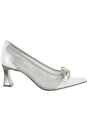 Hispanitas Schoenen, Dames, Wit, 40 EU, Leer, Dalia Slingback Pump