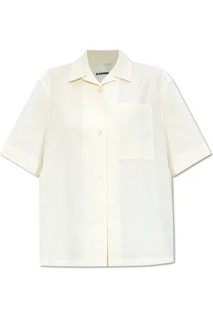 Jil Sander Blouses & Shirts, Dames, , S, Katoen, Overhemd met zak