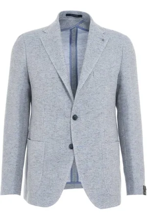 TAGLIATORE Pakken, Heren, Blauw, L, Blazer en Cargo Broek Set