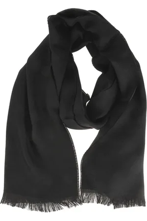 Emporio Armani Accessoires, Heren, Zwart, ONE Size, Sjaal