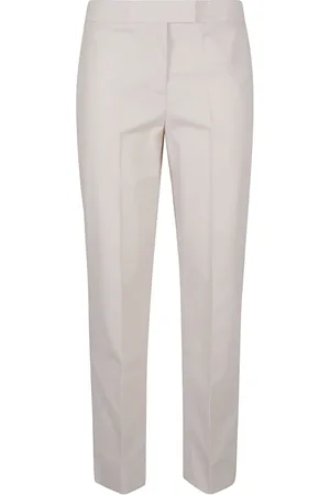 ELEVENTY Broeken, Dames, , S, Katoen, Zandkleurige Broek