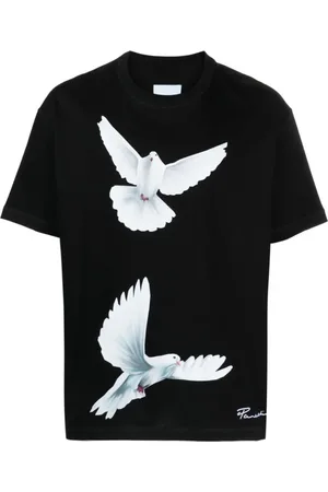 3.Paradis Tops, Heren, Zwart, L, Zwarte T-shirts en Polos