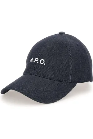 A.P.C. Accessoires, Heren, Blauw, 56 CM, Katoen, Katoenen Hoed