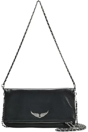 Zadig & Voltaire Tassen, Dames, Zwart, ONE Size, Katoen, Schoudertas