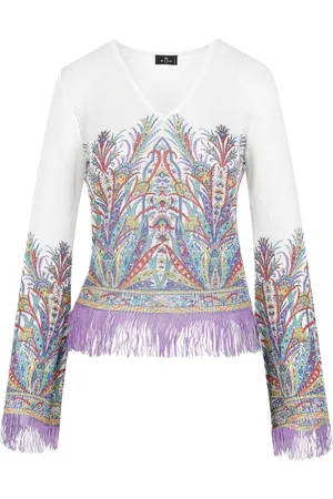 Etro Tops, Dames, Veelkleurig, S, Viscose Top