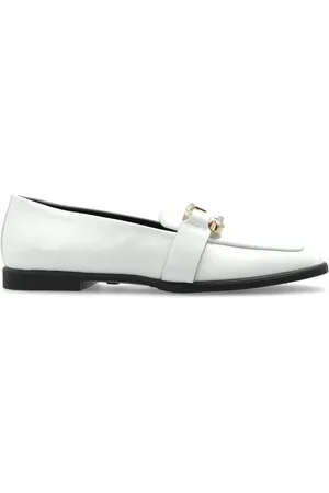 Furla Schoenen, Dames, Wit, 41 EU, Leer, Novola Loafers