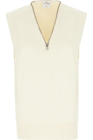 Courrèges Truien, Dames, , S, Wol, V-hals Truien
