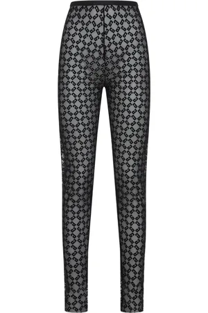 Givenchy Broeken, Dames, Zwart, S, Zwarte leggings voor vrouwen
