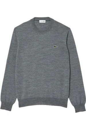 Lacoste Truien, Heren, Grijs, XL, Katoen, Jersey Hombre Sweatshirt