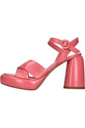 HALMANERA Schoenen, Dames, Roze, 39 EU, Leer, Sandalen Roze
