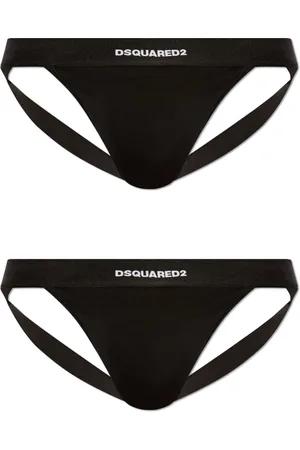 Dsquared2 Ondergoed, Heren, Zwart, L, Two-Pack Jockstraps