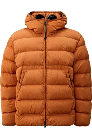 C.P. Company Jassen, Heren, Oranje, L, Nylon, Chrome-R Goggle Bomberjack