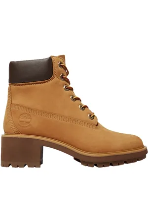 Timberland Schoenen, Dames, Bruin, 37 EU, Suède, Beige Suède Enkellaarsjes