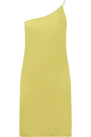 Dsquared2 Kleedjes, Dames, Groen, M, One-Shoulder Jurk