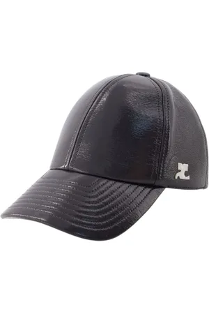 Courrèges Accessoires, Dames, Grijs, M, Katoen, Vinyle Streetwear Cap