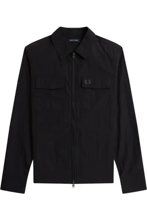 Fred Perry Jassen, Heren, Zwart, L, Light Jacket