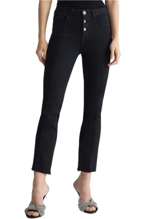Liu Jo Jeans, Dames, Zwart, W27, Katoen, Cropped Jeans