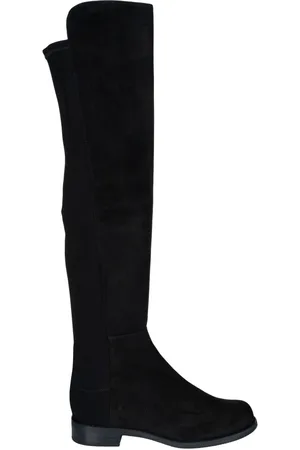 Stuart Weitzman Schoenen, Dames, Zwart, 36 EU, 5050 Over-knee Laarzen