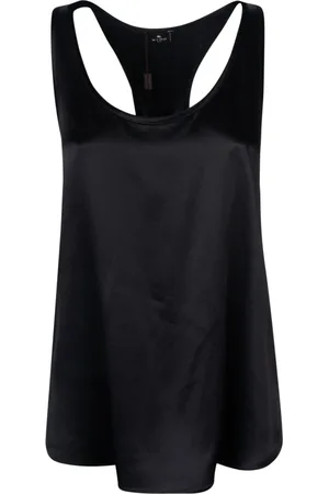 Etro Tops, Dames, Zwart, S, Anicka Sleeveless Top
