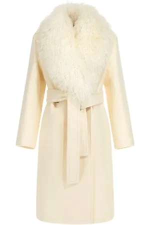 Roberto Cavalli Mantels, Dames, , S, Bontkraag Ivoorjas Vrouw Italië