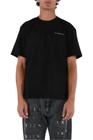 Ih Nom Uh Nit Tops, Heren, Zwart, 2Xl, Katoen, Zwarte rozen en parels T-shirt